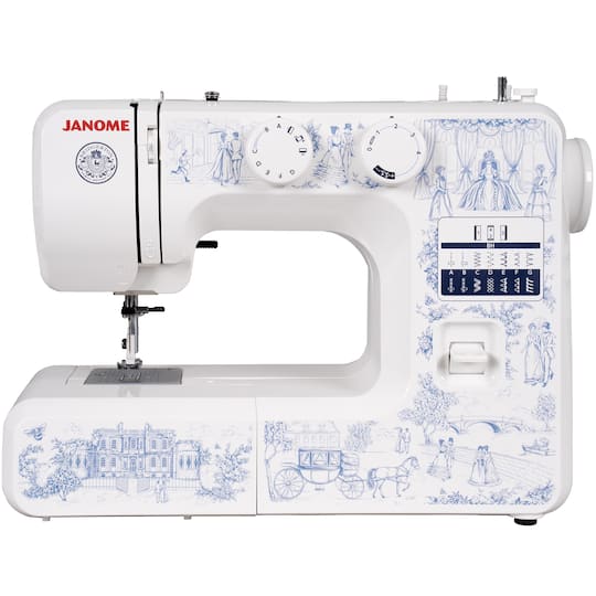 Janome Bridgerton Collection Easy-to-Use 15-Stitch Sewing Machine in Toile Romance | 7" x 16" x 12" | Michaels®